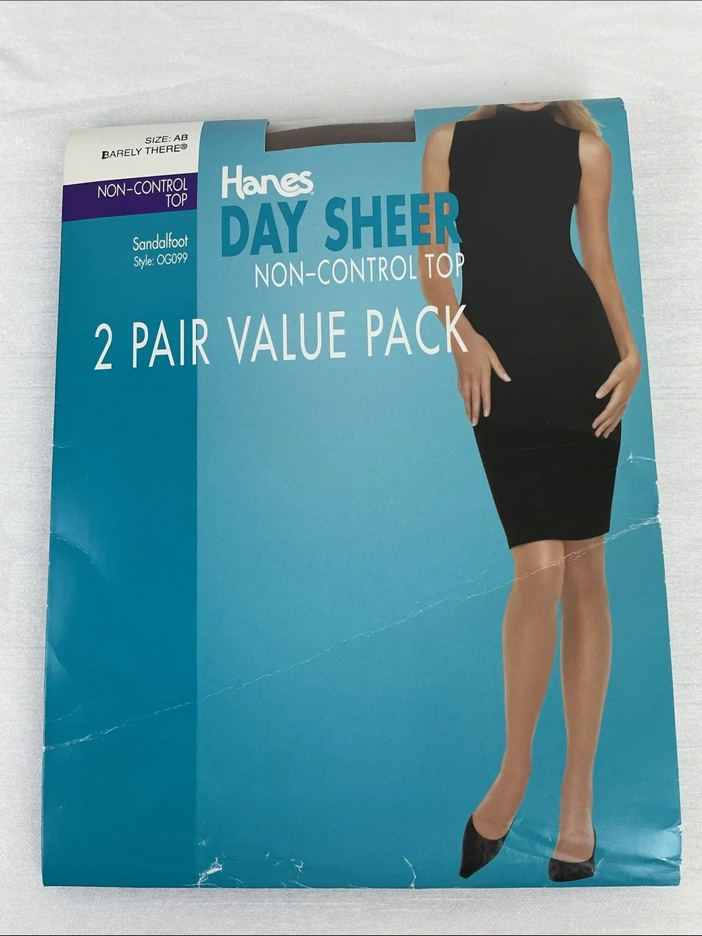 Lot of 4 Vtg Hanes Silk Reflections and More Pantyhose Size AB Control Top
